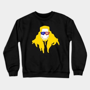 The Bright Gold Mullet Chaz Crewneck Sweatshirt